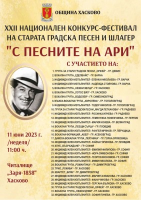 XXII Национален конкурс-фестивал  на старата…
