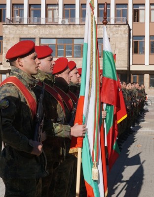 Водосвет на знамената на Българската армия…